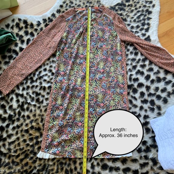 SCOTCH & SODA. Jungle Ruffle Drape Dress - Picture 7 of 10